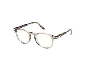 Tom Ford FT5891-B Brillestel (Form: Rund - Farve: Havana)