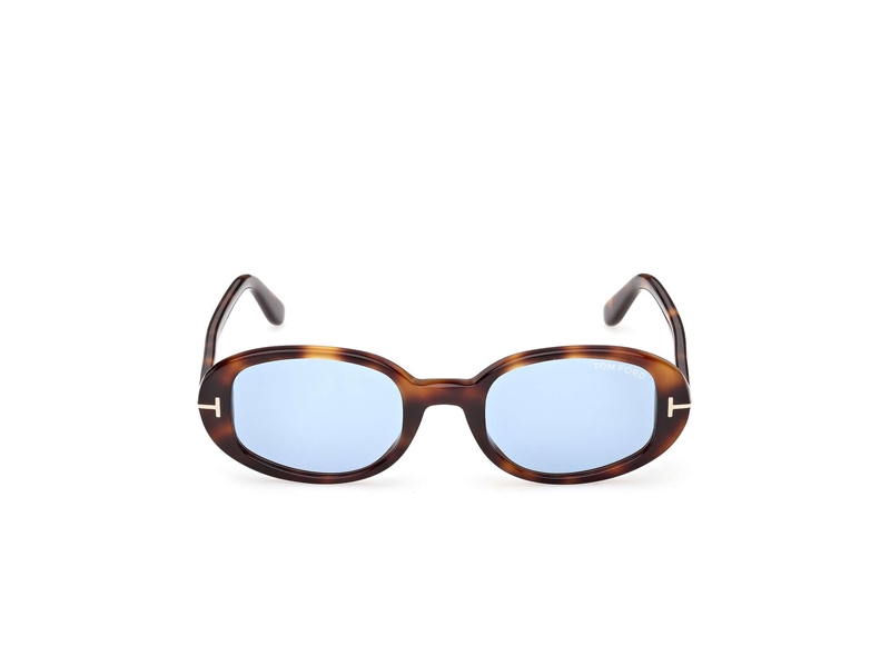 Tom Ford FT1364 Solbrille (Form: Oval - Farve: Brun)