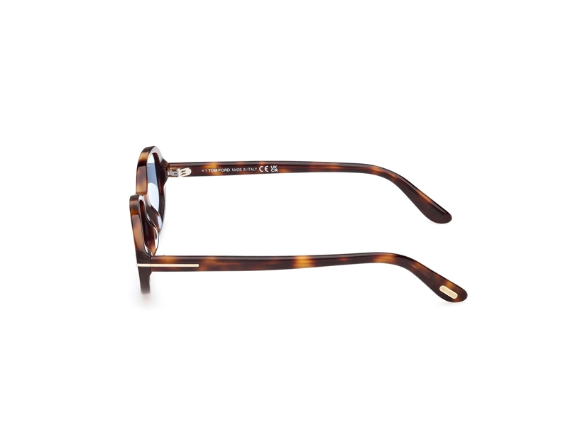 Tom Ford FT1364 Solbrille (Form: Oval - Farve: Brun)