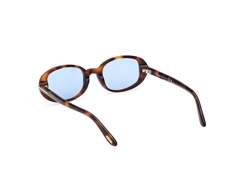 Tom Ford FT1364 Solbrille (Form: Oval - Farve: Brun)