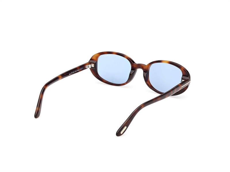 Tom Ford FT1364 Solbrille (Form: Oval - Farve: Brun)