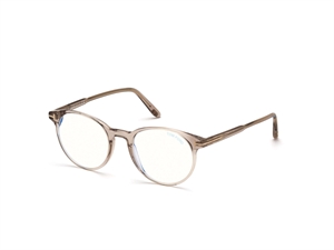 Tom Ford FT5695-B Brillestel (Form: Rund - Farve: Brun)