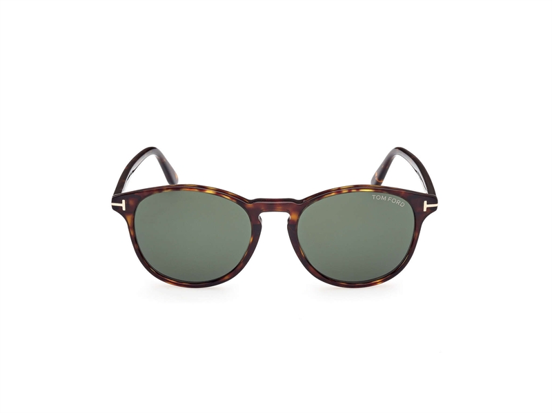 Tom Ford FT1097 Solbrille (Form: Rund - Farve: Havana)
