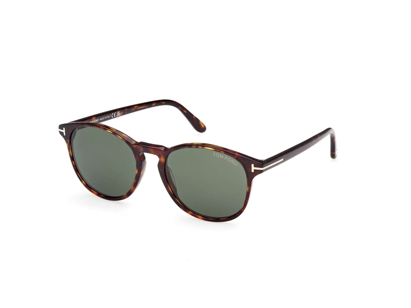 Tom Ford FT1097 Solbrille (Form: Rund - Farve: Havana)