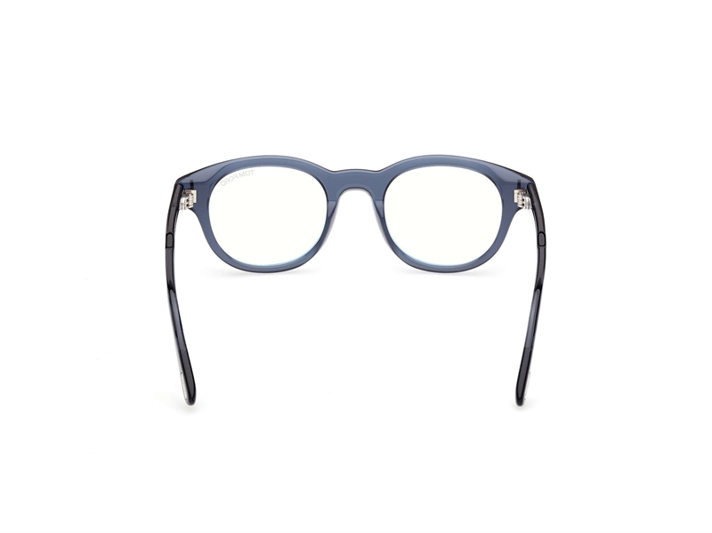 TOM FORD FT6121-B Brillestel (Form: Rund - Farve: Blå)