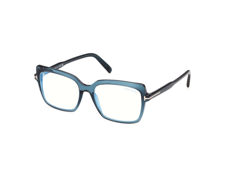 Tom Ford FT5947-B Brillestel (Form: Summerbird - Farve: Blå)