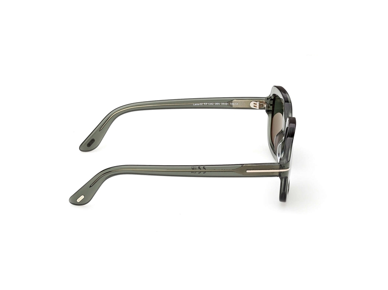 TOM FORD FT1342 Solbrille (Form: Firkantet - Farve: Grøn)