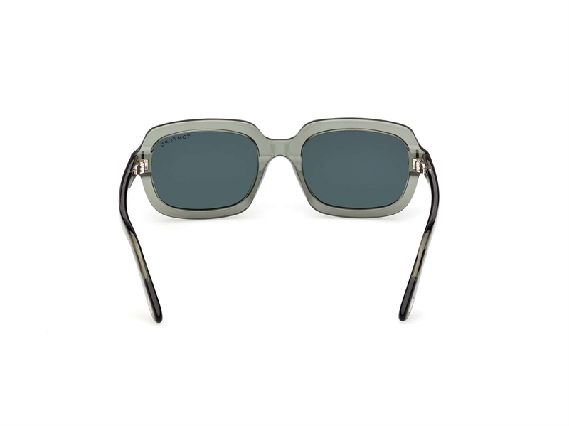 TOM FORD FT1342 Solbrille (Form: Firkantet - Farve: Grøn)