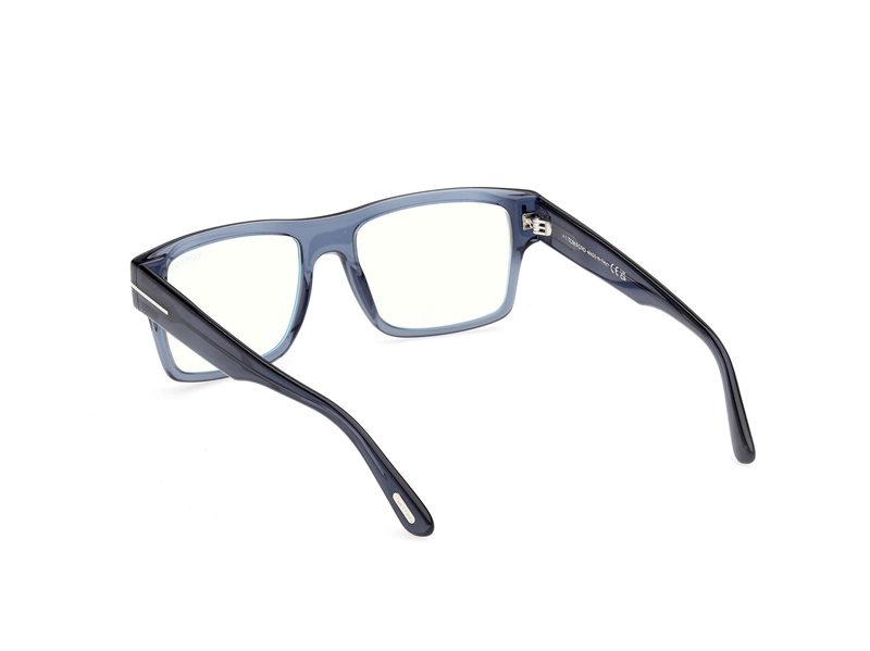 Tom Ford FT6168-B Brillestel (Form: Firkantet - Farve: Blå)