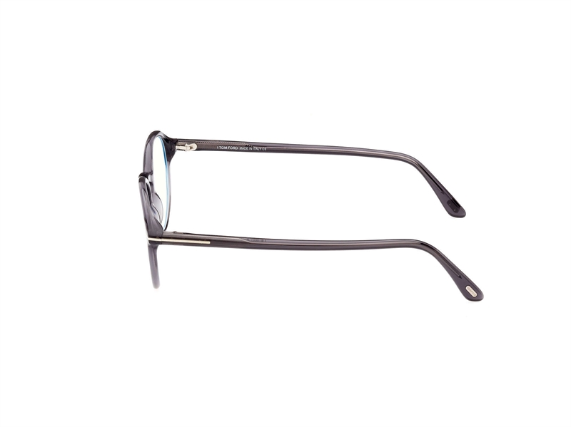 Tom Ford FT5867-B Brillestel (Form: Rund - Farve: Grå)