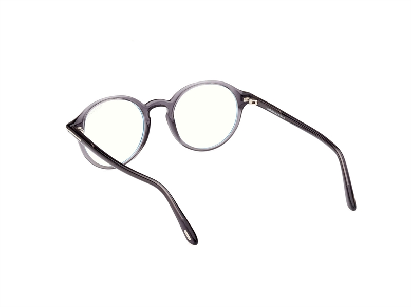 Tom Ford FT5867-B Brillestel (Form: Rund - Farve: Grå)
