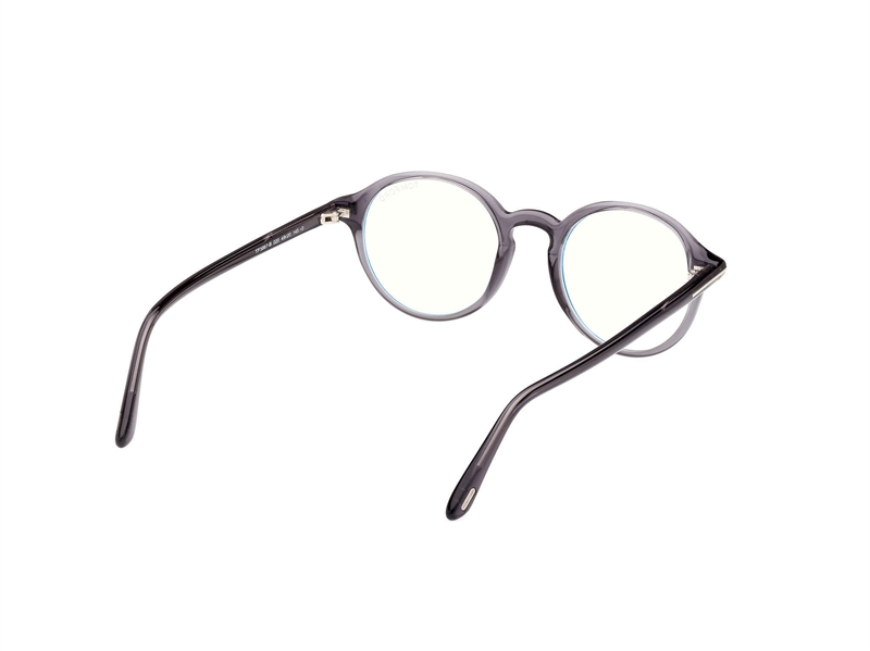 Tom Ford FT5867-B Brillestel (Form: Rund - Farve: Grå)