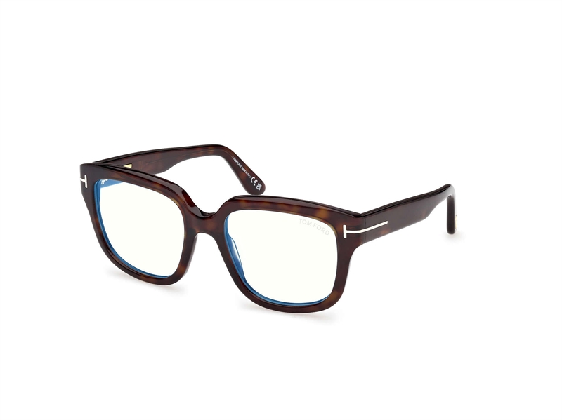 Tom Ford FT6094-B Brillestel (Form: Firkantet - Farve: Havana)