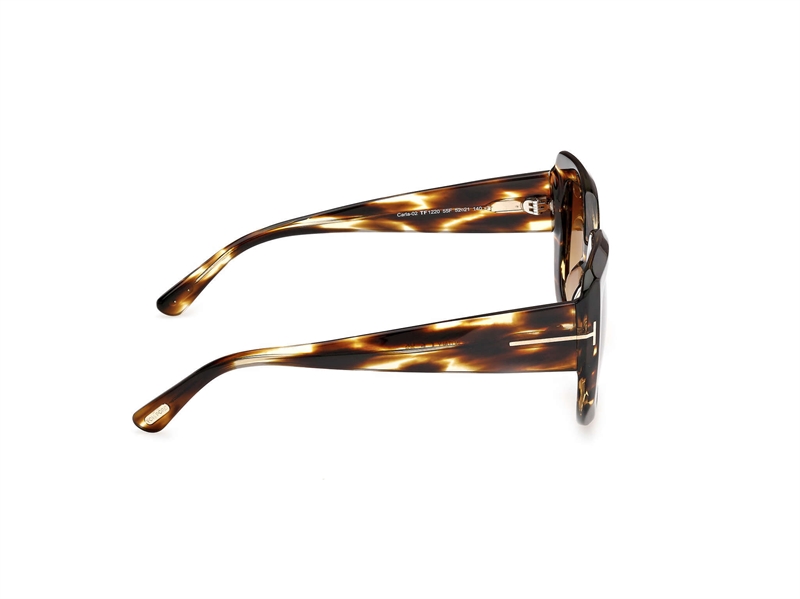 Tom Ford FT1220 Solbrille (Form: Firkantet - Farve: Havana)