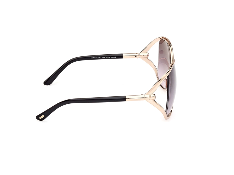 Tom Ford FT1091 Solbrille (Form: Rund - Farve: Pink)