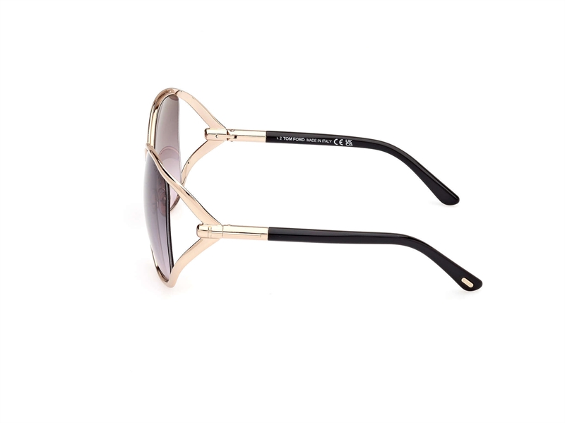 Tom Ford FT1091 Solbrille (Form: Rund - Farve: Pink)