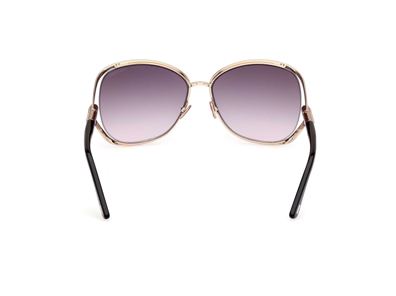 Tom Ford FT1091 Solbrille (Form: Rund - Farve: Pink)