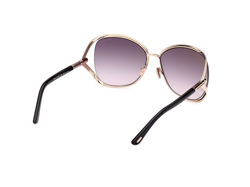 Tom Ford FT1091 Solbrille (Form: Rund - Farve: Pink)