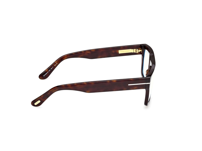 Tom Ford FT6084-B Brillestel (Form: Firkantet - Farve: Havana)