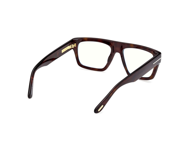 Tom Ford FT6084-B Brillestel (Form: Firkantet - Farve: Havana)