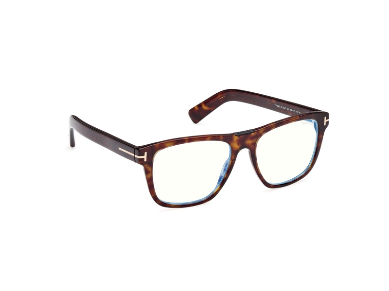 Tom Ford FT5902-B Brillestel (Form: Firkantet - Farve: Havana)