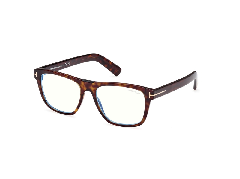Tom Ford FT5902-B Brillestel (Form: Firkantet - Farve: Havana)