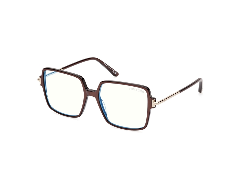 Tom Ford FT5915-B Brillestel (Form: Firkantet - Farve: Brun)