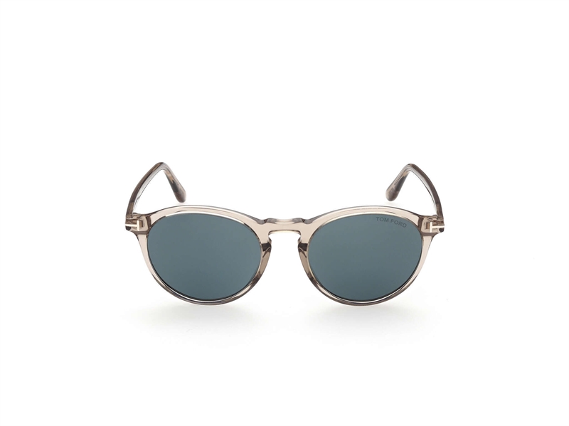 Tom Ford FT0904 Solbrille (Form: Rund - Farve: Brun)