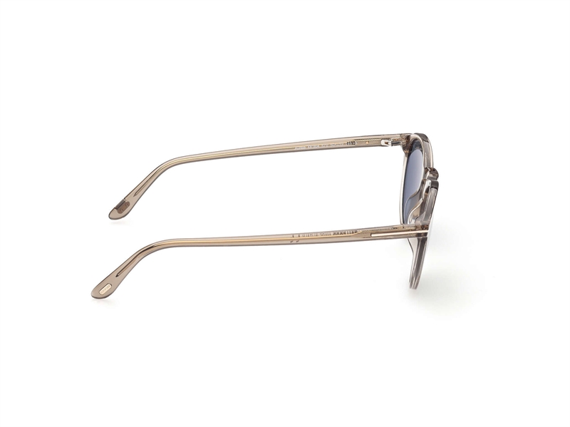 Tom Ford FT0904 Solbrille (Form: Rund - Farve: Brun)