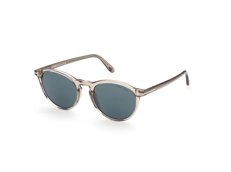 Tom Ford FT0904 Solbrille (Form: Rund - Farve: Brun)