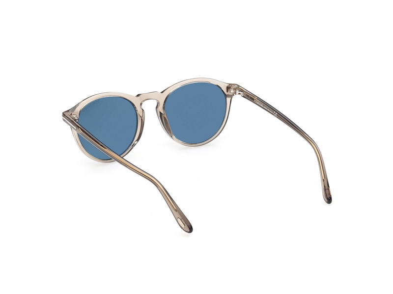 Tom Ford FT0904 Solbrille (Form: Rund - Farve: Brun)