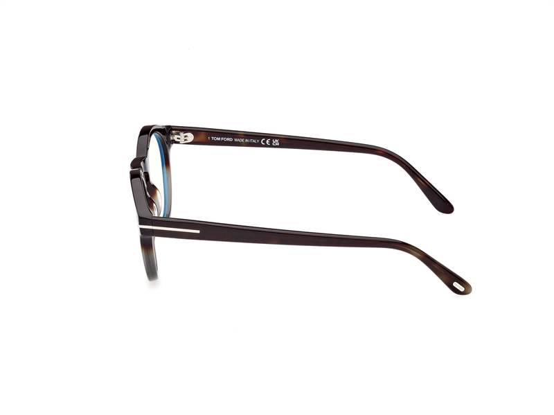 Tom Ford FT5887-B Brillestel (Form: Rund - Farve: Havana)