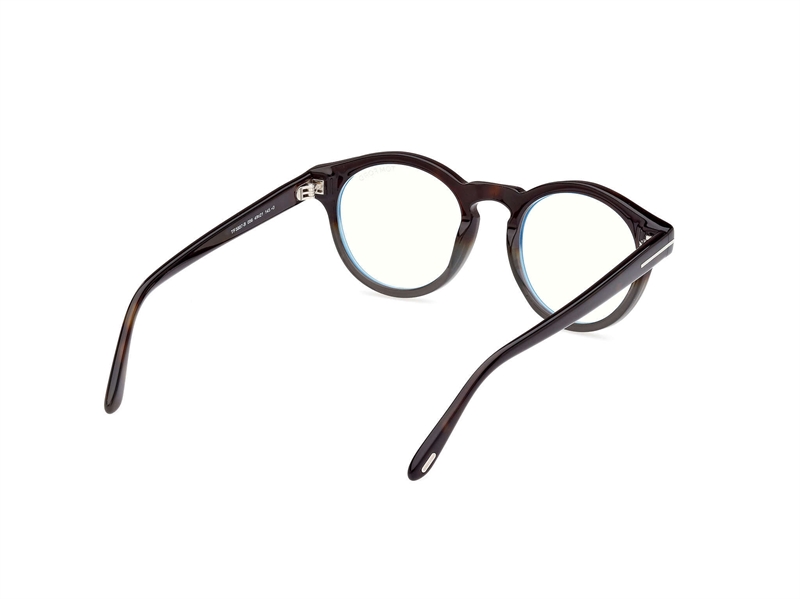 Tom Ford FT5887-B Brillestel (Form: Rund - Farve: Havana)