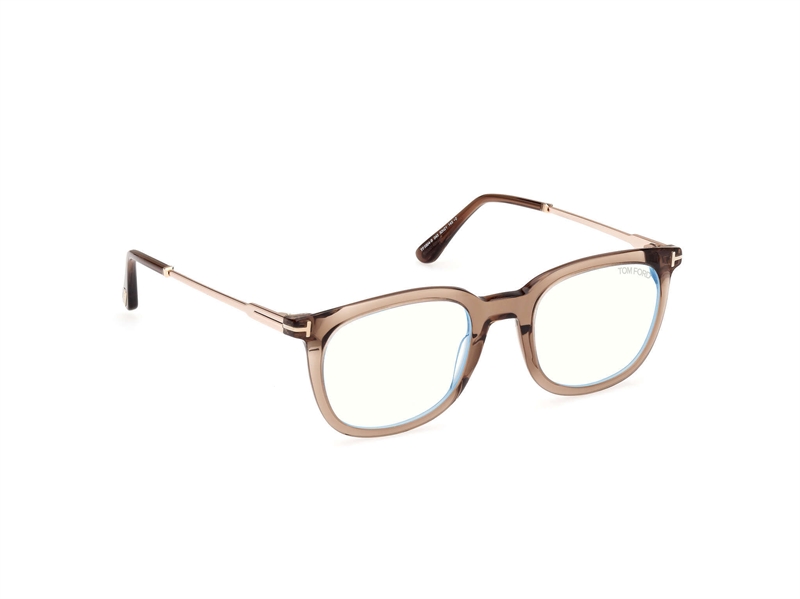 Tom Ford FT5904-B Brillestel (Form: Firkantet - Farve: Brun)