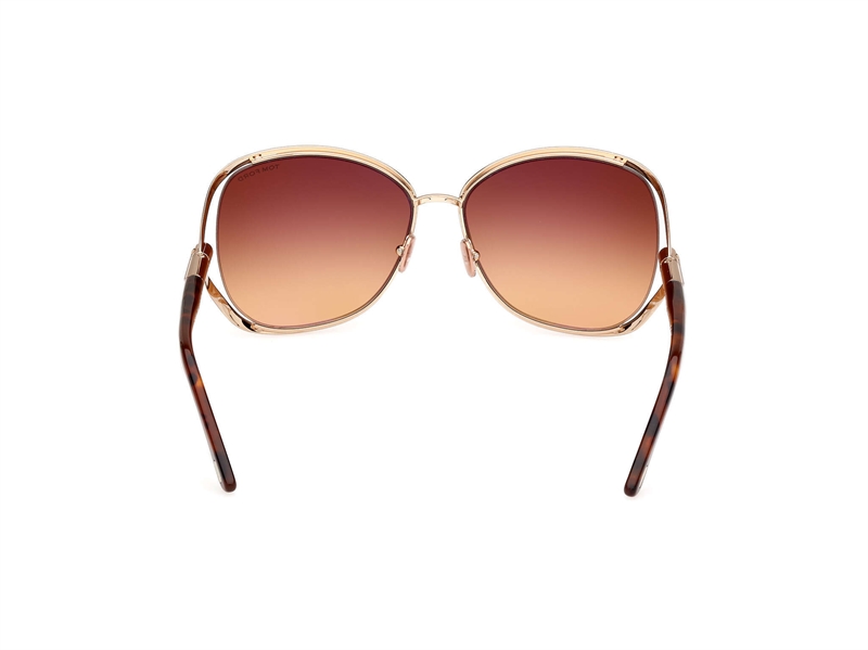 Tom Ford FT1091 Solbrille (Form: Rund - Farve: Pink)