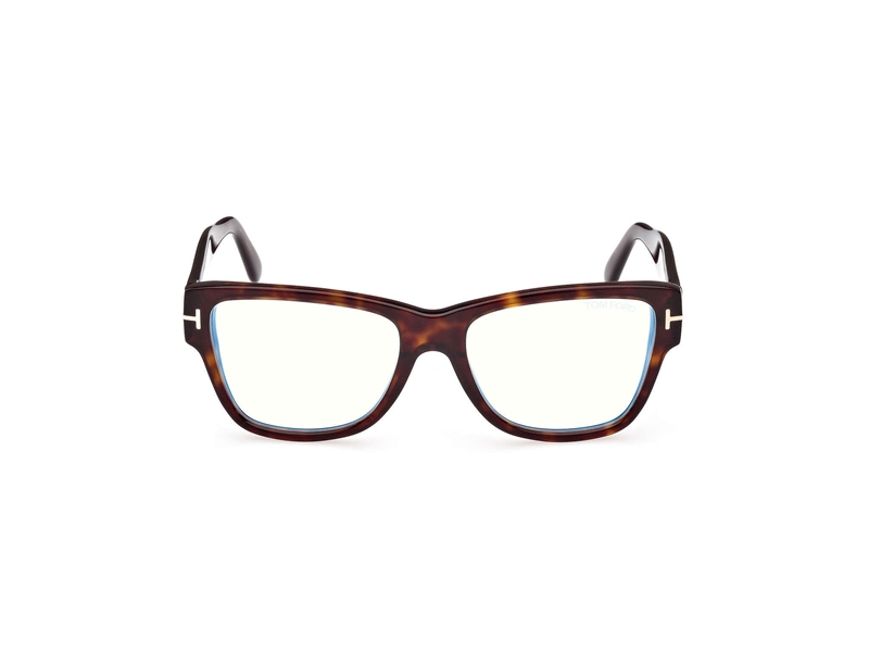 Tom Ford FT5878-B Brillestel (Form: Firkantet - Farve: Havana)
