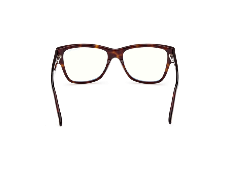 Tom Ford FT5878-B Brillestel (Form: Firkantet - Farve: Havana)