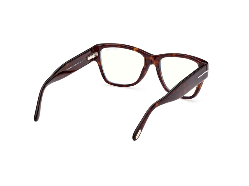 Tom Ford FT5878-B Brillestel (Form: Firkantet - Farve: Havana)
