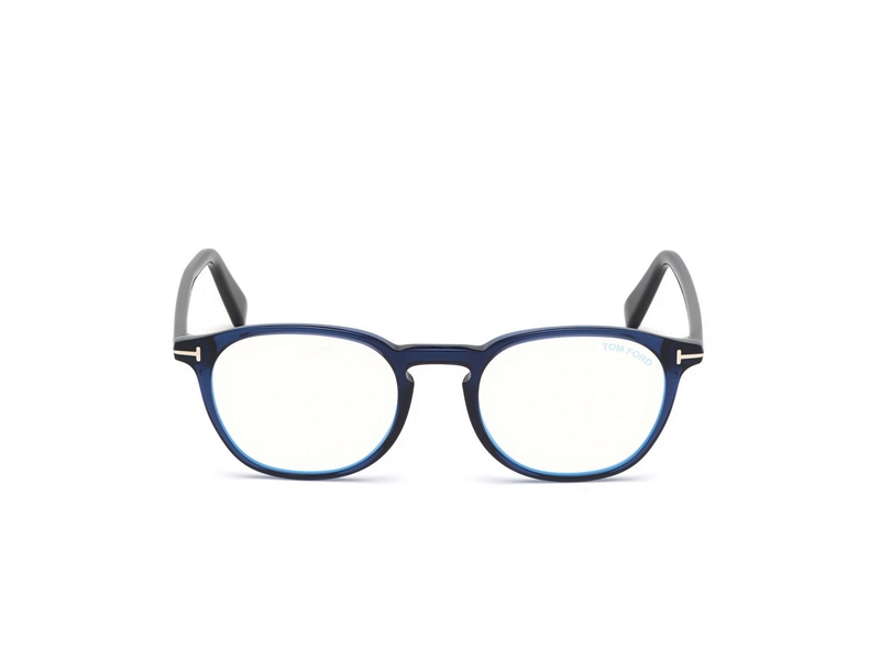 Tom Ford FT5583-B Brillestel (Form: Andet - Farve: Blå)
