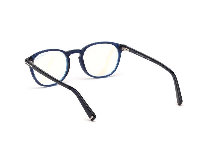 Tom Ford FT5583-B Brillestel (Form: Andet - Farve: Blå)