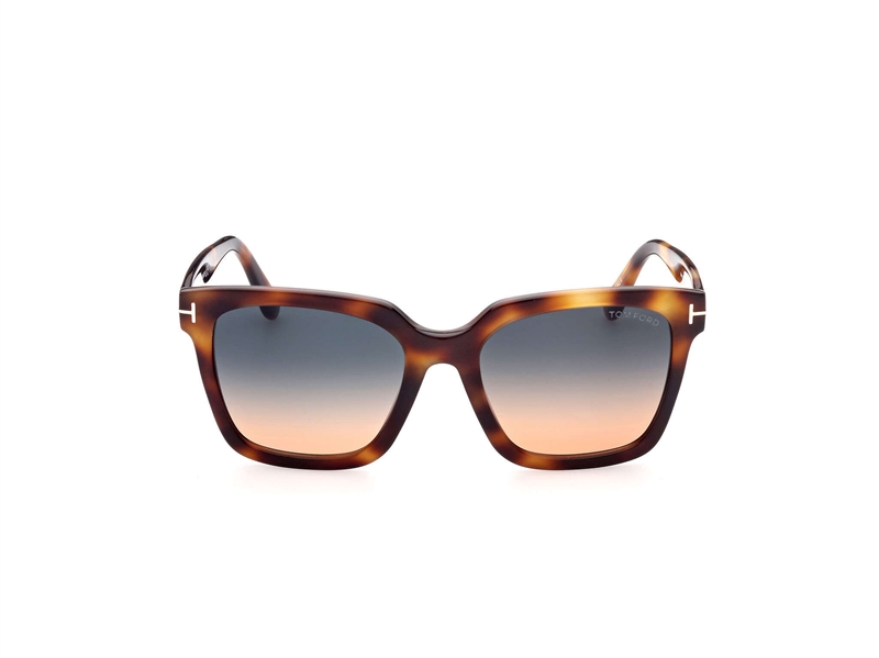 Tom Ford FT0952 Solbrille (Form: Firkantet - Farve: Brun)