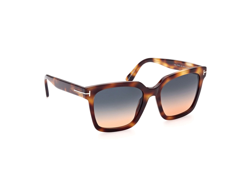 Tom Ford FT0952 Solbrille (Form: Firkantet - Farve: Brun)