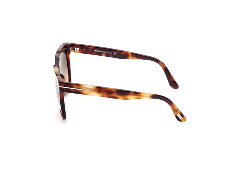 Tom Ford FT0952 Solbrille (Form: Firkantet - Farve: Brun)