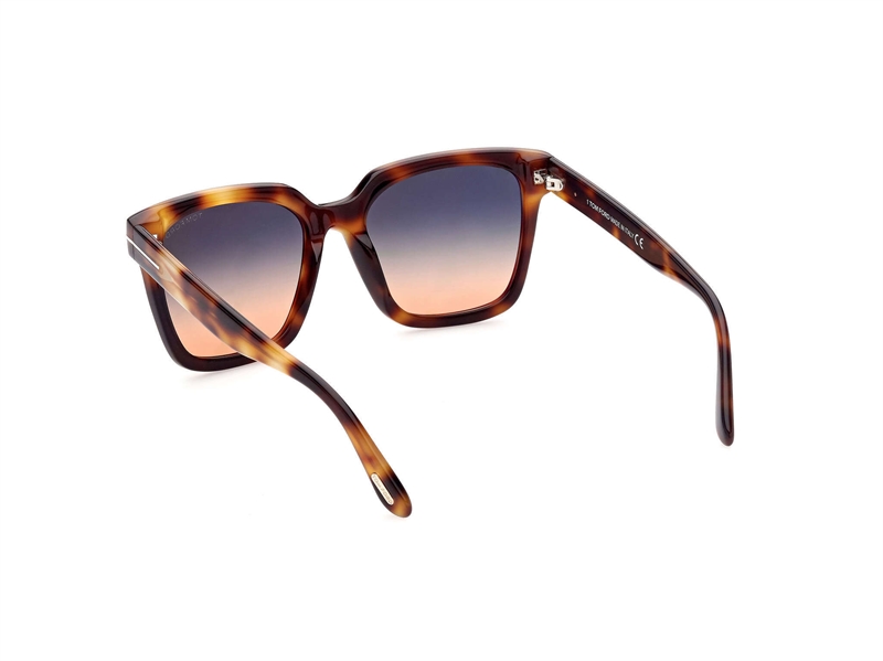 Tom Ford FT0952 Solbrille (Form: Firkantet - Farve: Brun)