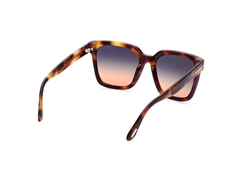 Tom Ford FT0952 Solbrille (Form: Firkantet - Farve: Brun)
