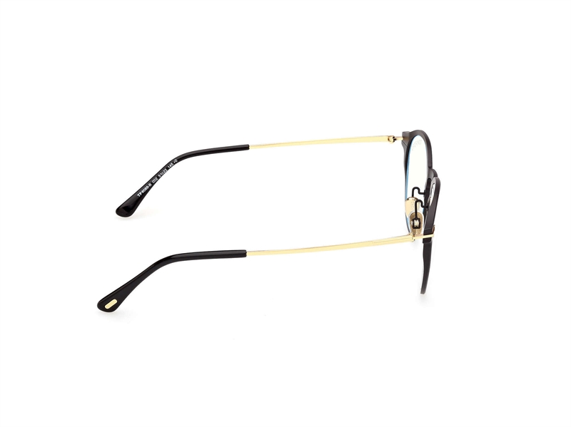 Tom Ford FT6088-B Brillestel (Form: Rund - Farve: Sort)
