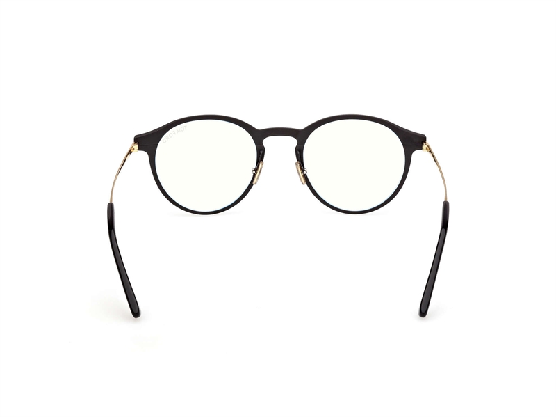 Tom Ford FT6088-B Brillestel (Form: Rund - Farve: Sort)