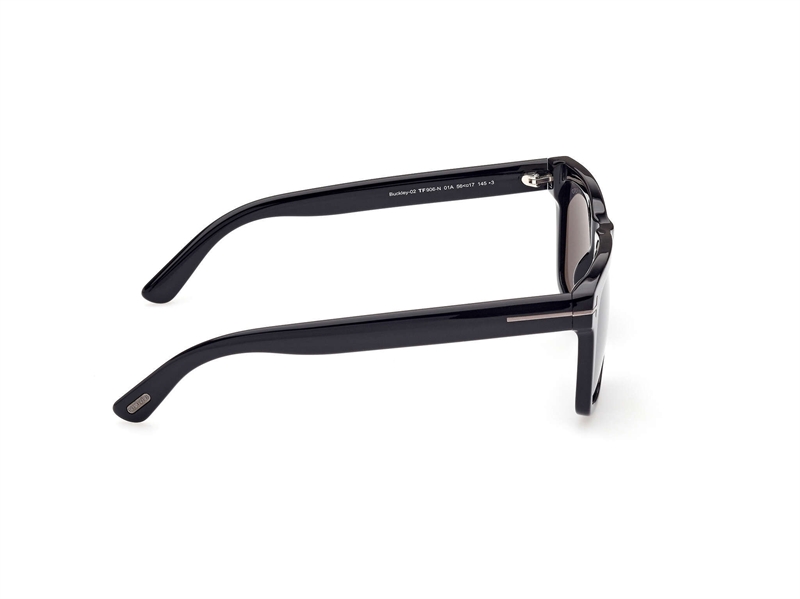 Tom Ford FT0906-N Solbrille (Form: Firkantet - Farve: Sort)