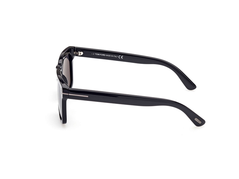 Tom Ford FT0906-N Solbrille (Form: Firkantet - Farve: Sort)