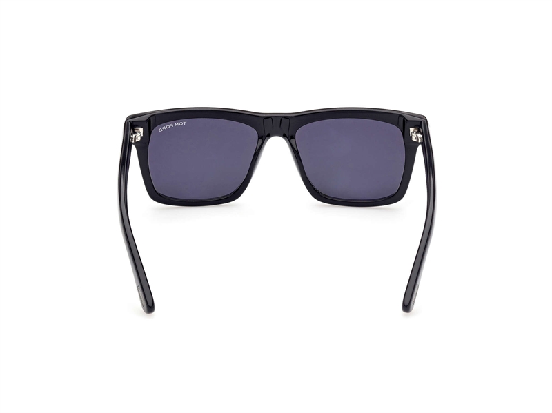Tom Ford FT0906-N Solbrille (Form: Firkantet - Farve: Sort)